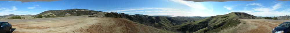 Panorama of Highway 46