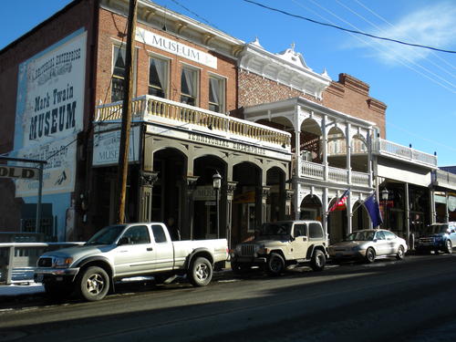 Virginia City C Street Mark Twain Museum